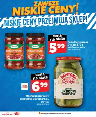 TOPAZ - gazetka promocyjna Nowa gazetka od czwartku, 28.05 od czwartku 28.05 do wtorku 02.06 - strona 24