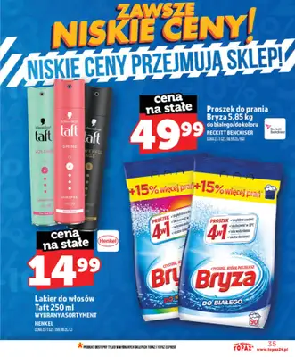 TOPAZ - gazetka promocyjna Nowa gazetka od czwartku, 28.05 od czwartku 28.05 do wtorku 02.06 - strona 35