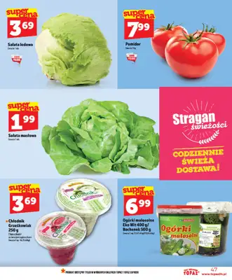 TOPAZ - gazetka promocyjna Nowa gazetka od czwartku, 28.05 od czwartku 28.05 do wtorku 02.06 - strona 47