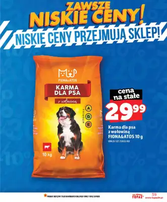 TOPAZ - gazetka promocyjna Nowa gazetka od czwartku, 28.05 od czwartku 28.05 do wtorku 02.06 - strona 39