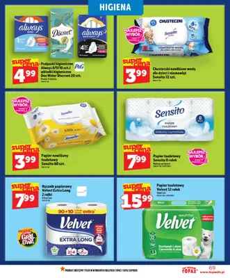 TOPAZ - gazetka promocyjna Nowa gazetka od czwartku, 28.05 od czwartku 28.05 do wtorku 02.06 - strona 69