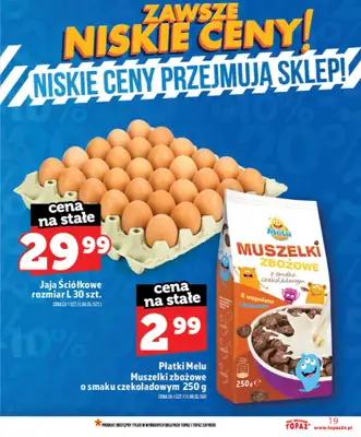 TOPAZ - gazetka promocyjna Nowa gazetka od czwartku, 28.05 od czwartku 28.05 do wtorku 02.06 - strona 19
