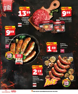 TOPAZ - gazetka promocyjna Nowa gazetka od czwartku, 28.05 od czwartku 28.05 do wtorku 02.06 - strona 42