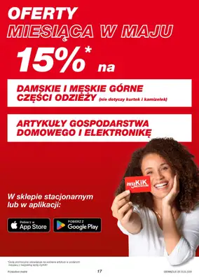 KiK - gazetka promocyjna Gazetka od poniedziałku 25.05 do niedzieli 31.05 - strona 17