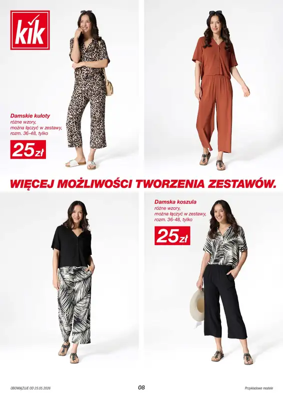 KiK - gazetka promocyjna Gazetka od poniedziałku 25.05 do niedzieli 31.05 - strona 8