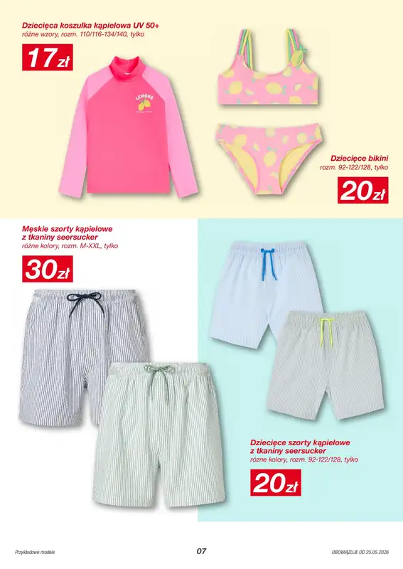 KiK - gazetka promocyjna Gazetka od poniedziałku 25.05 do niedzieli 31.05 - strona 7
