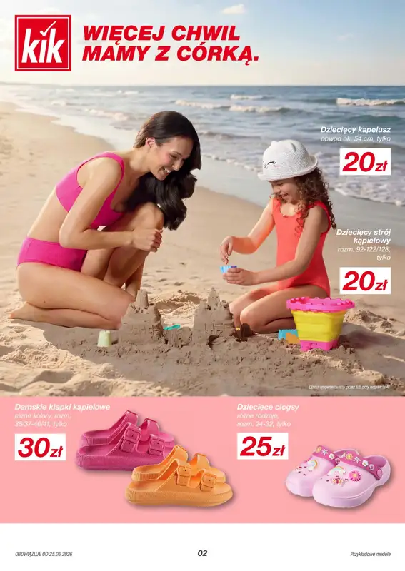 KiK - gazetka promocyjna Gazetka od poniedziałku 25.05 do niedzieli 31.05 - strona 2