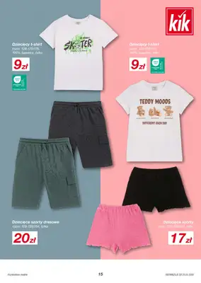 KiK - gazetka promocyjna Gazetka od poniedziałku 25.05 do niedzieli 31.05 - strona 15