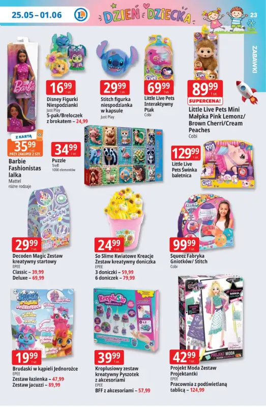 Leclerc - gazetka promocyjna Oferta E.Leclerc | Tanio to tu! od poniedziałku 25.05 do poniedziałku 01.06 - strona 23