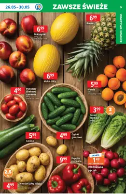 Leclerc - gazetka promocyjna Oferta E.Leclerc | Tanio to tu! od poniedziałku 25.05 do poniedziałku 01.06 - strona 5