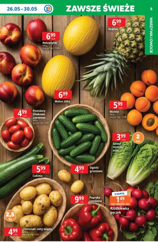 Leclerc - gazetka promocyjna Oferta E.Leclerc | Tanio to tu! od poniedziałku 25.05 do poniedziałku 01.06 - strona 5