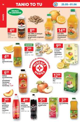 Leclerc - gazetka promocyjna Oferta E.Leclerc | Tanio to tu! od poniedziałku 25.05 do poniedziałku 01.06 - strona 14