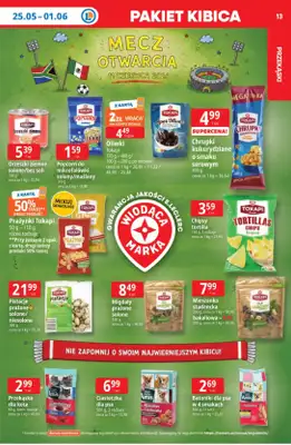 Leclerc - gazetka promocyjna Oferta E.Leclerc | Tanio to tu! od poniedziałku 25.05 do poniedziałku 01.06 - strona 13