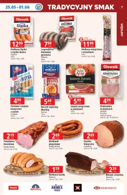 Leclerc - gazetka promocyjna Oferta E.Leclerc | Tanio to tu! od poniedziałku 25.05 do poniedziałku 01.06 - strona 7