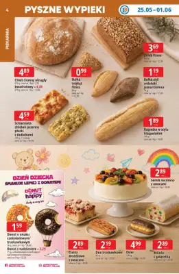 Leclerc - gazetka promocyjna Oferta E.Leclerc | Tanio to tu! od poniedziałku 25.05 do poniedziałku 01.06 - strona 4