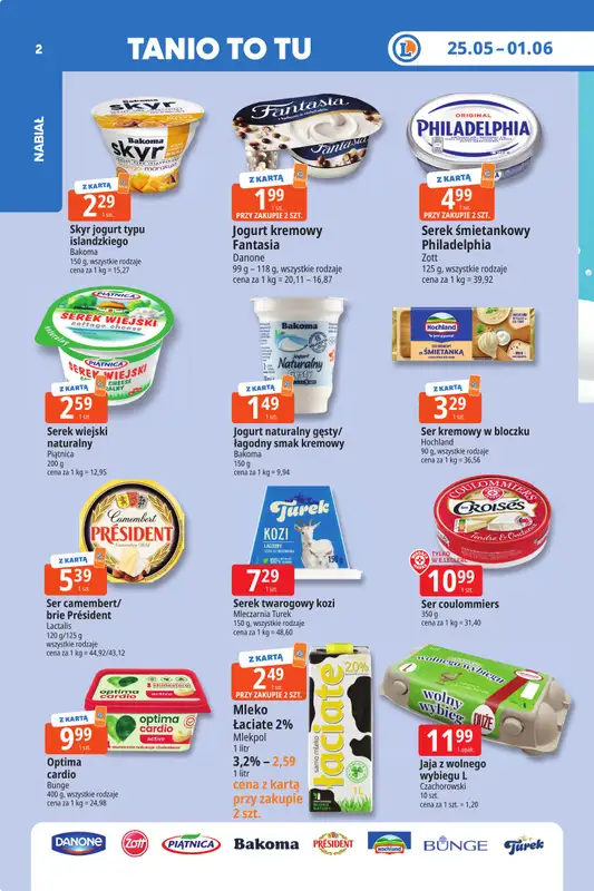 Leclerc - gazetka promocyjna Oferta E.Leclerc | Tanio to tu!   - strona 2