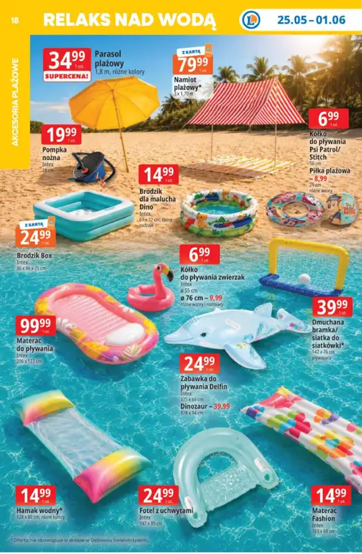 Leclerc - gazetka promocyjna Oferta E.Leclerc | Tanio to tu! od poniedziałku 25.05 do poniedziałku 01.06 - strona 18