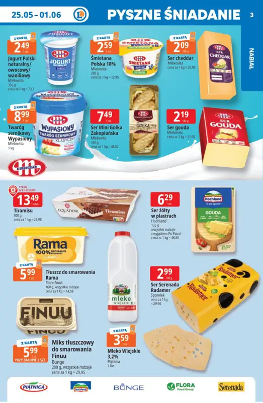 Leclerc - gazetka promocyjna Oferta E.Leclerc | Tanio to tu! od poniedziałku 25.05 do poniedziałku 01.06 - strona 3