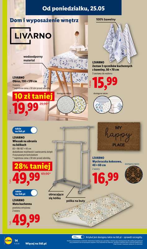 Lidl - gazetka promocyjna Katalog od poniedziałku 25.05 do soboty 30.05 - strona 18