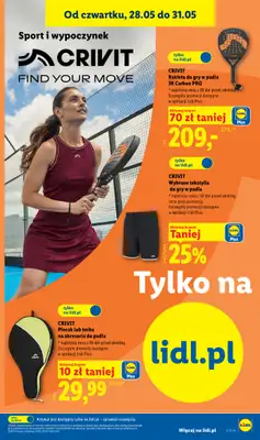 Lidl - gazetka promocyjna Katalog od poniedziałku 25.05 do soboty 30.05 - strona 37
