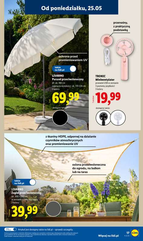Lidl - gazetka promocyjna Katalog od poniedziałku 25.05 do soboty 30.05 - strona 21