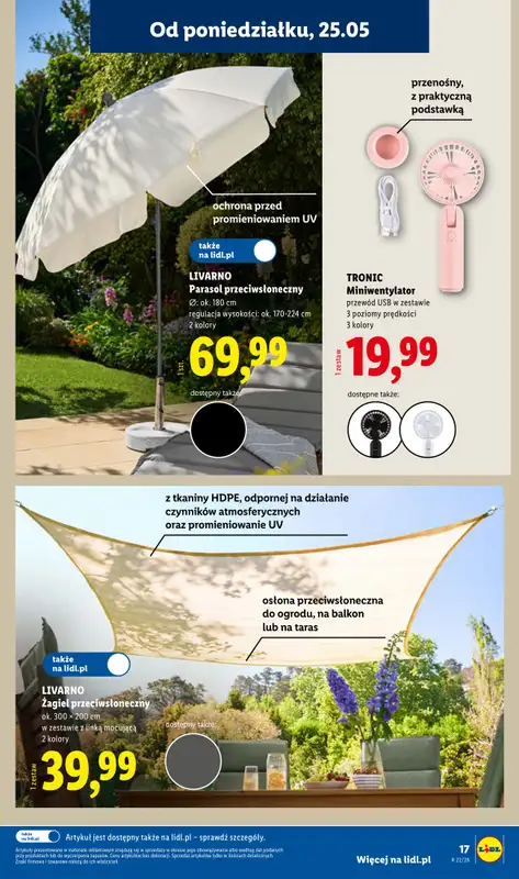 Lidl - gazetka promocyjna Katalog od poniedziałku 25.05 do soboty 30.05 - strona 21