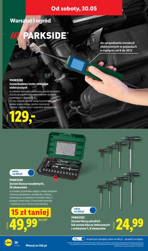 Lidl - gazetka promocyjna Katalog od poniedziałku 25.05 do soboty 30.05 - strona 48