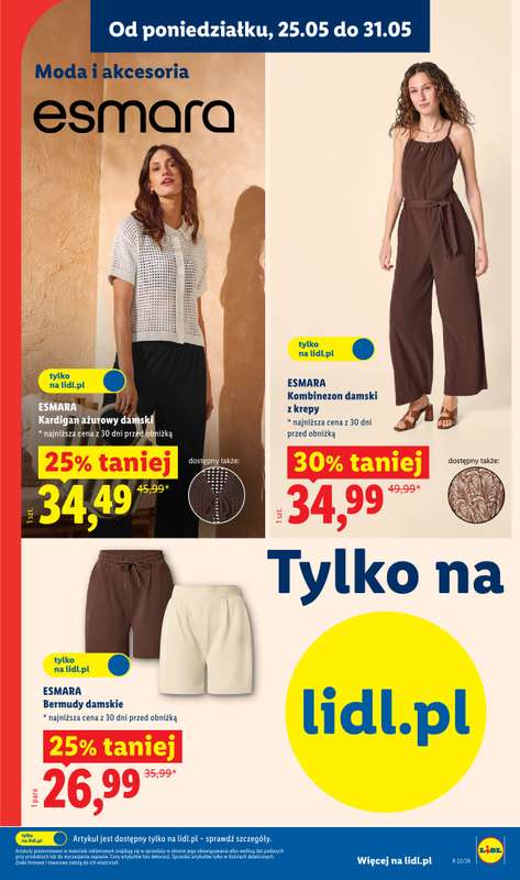Lidl - gazetka promocyjna Katalog od poniedziałku 25.05 do soboty 30.05 - strona 15