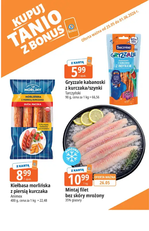 Leclerc - gazetka promocyjna Kupuj tanio z bonus od poniedziałku 25.05 do poniedziałku 01.06 - strona 9