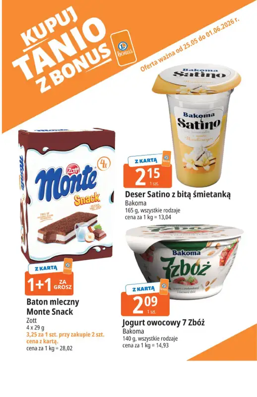 Leclerc - gazetka promocyjna Kupuj tanio z bonus od poniedziałku 25.05 do poniedziałku 01.06 - strona 5