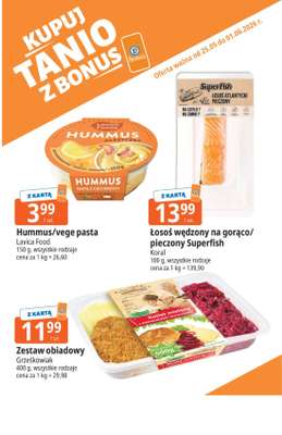 Hummus/vege pasta