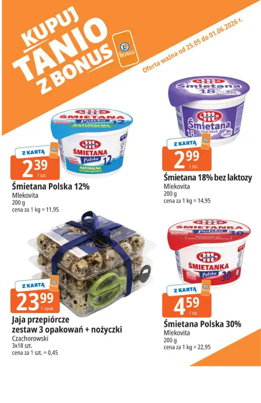 Leclerc - gazetka promocyjna Kupuj tanio z bonus od poniedziałku 25.05 do poniedziałku 01.06 - strona 4