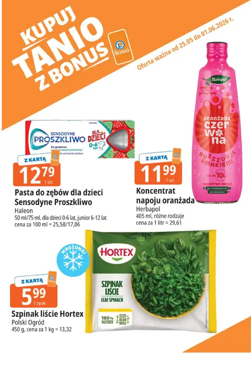 Leclerc - gazetka promocyjna Kupuj tanio z bonus od poniedziałku 25.05 do poniedziałku 01.06 - strona 13