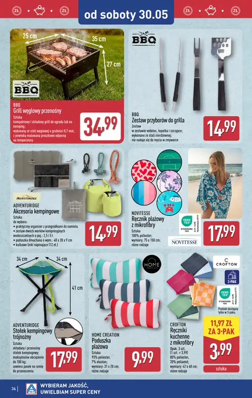 Aldi - gazetka promocyjna Pełny katalog! od poniedziałku 25.05 do soboty 30.05 - strona 36