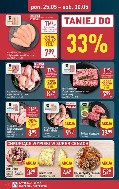 Aldi - gazetka promocyjna Pełny katalog! od poniedziałku 25.05 do soboty 30.05 - strona 8