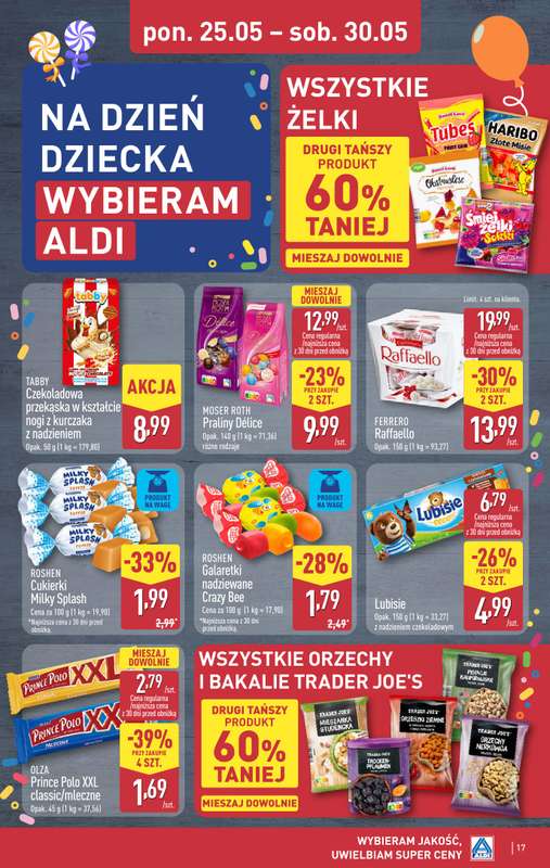 Aldi - gazetka promocyjna Pełny katalog! od poniedziałku 25.05 do soboty 30.05 - strona 17