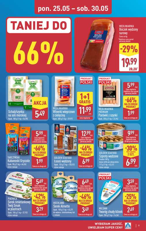 Aldi - gazetka promocyjna Pełny katalog! od poniedziałku 25.05 do soboty 30.05 - strona 9
