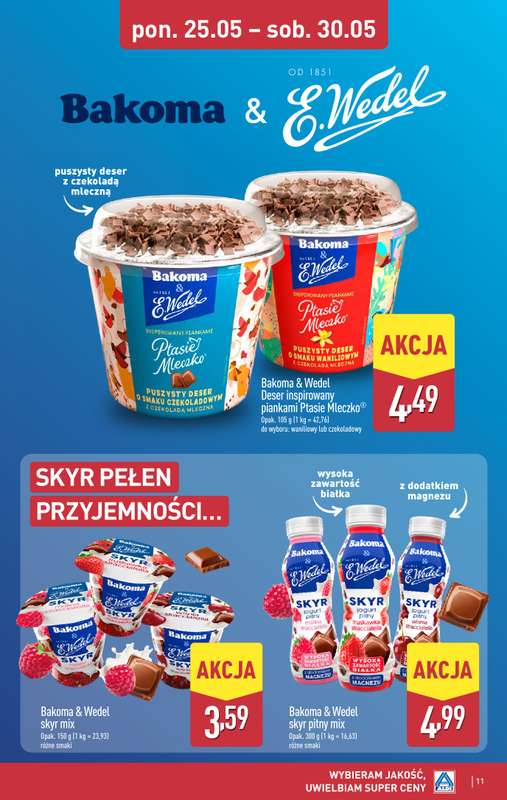 Aldi - gazetka promocyjna Pełny katalog! od poniedziałku 25.05 do soboty 30.05 - strona 11