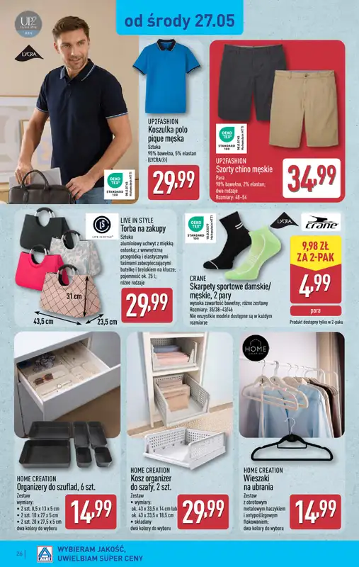 Aldi - gazetka promocyjna Pełny katalog! od poniedziałku 25.05 do soboty 30.05 - strona 26