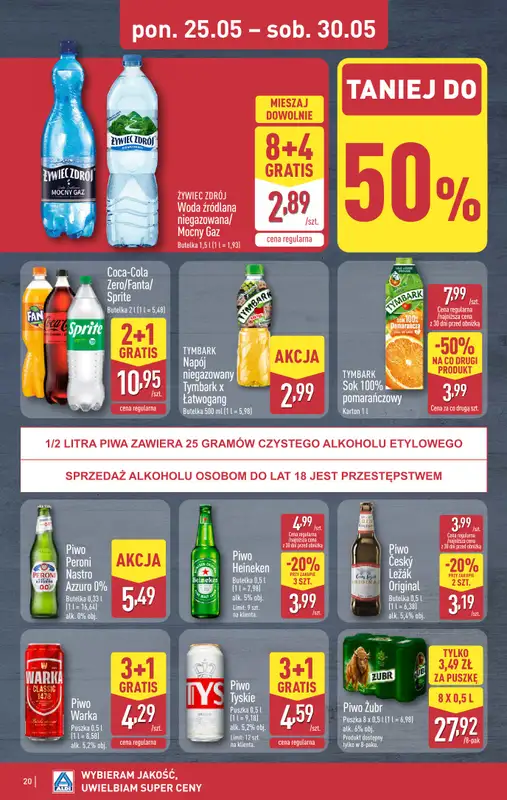 Aldi - gazetka promocyjna Pełny katalog! od poniedziałku 25.05 do soboty 30.05 - strona 20