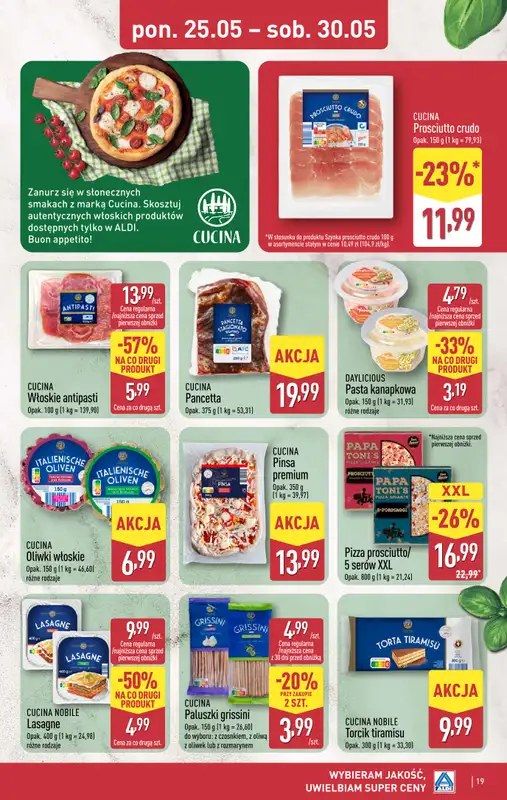 Aldi - gazetka promocyjna Pełny katalog! od poniedziałku 25.05 do soboty 30.05 - strona 19