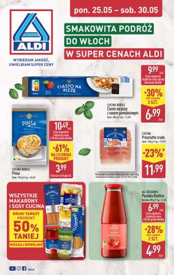 Aldi - gazetka promocyjna Podróż do Włochy w super cenach Aldi! od poniedziałku 25.05 do soboty 30.05