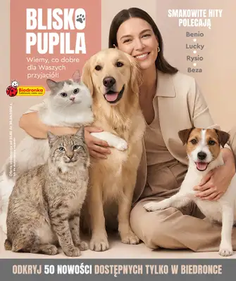 Biedronka - gazetka promocyjna Blisko Pupila od piątku 22.05 do wtorku 30.06
