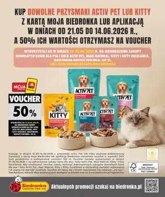 Biedronka - gazetka promocyjna Blisko Pupila od piątku 22.05 do wtorku 30.06 - strona 32