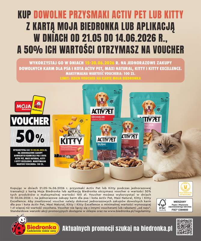 Biedronka - gazetka promocyjna Blisko Pupila od piątku 22.05 do wtorku 30.06 - strona 32