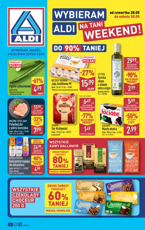 Aldi - gazetka promocyjna Weekend super cen w Aldi!  