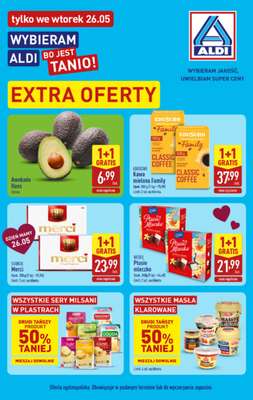 Aldi - gazetka promocyjna Extra oferty na wtorek! od wtorku 26.05 do wtorku 26.05