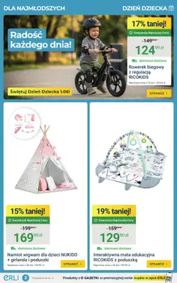 ERLI - gazetka promocyjna Prezenty na Dzień Dziecka taniej z ERLI! od poniedziałku 25.05 do niedzieli 31.05 - strona 2