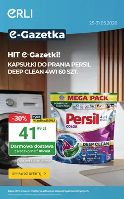 ERLI - gazetka promocyjna Codzienne zakupy nawet do -53%! od poniedziałku 25.05 do niedzieli 31.05