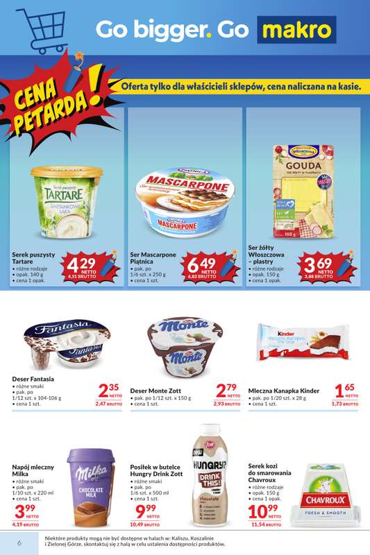 Makro - gazetka promocyjna Mega oferty dla Twojego sklepu od wtorku 26.05 do poniedziałku 08.06 - strona 6